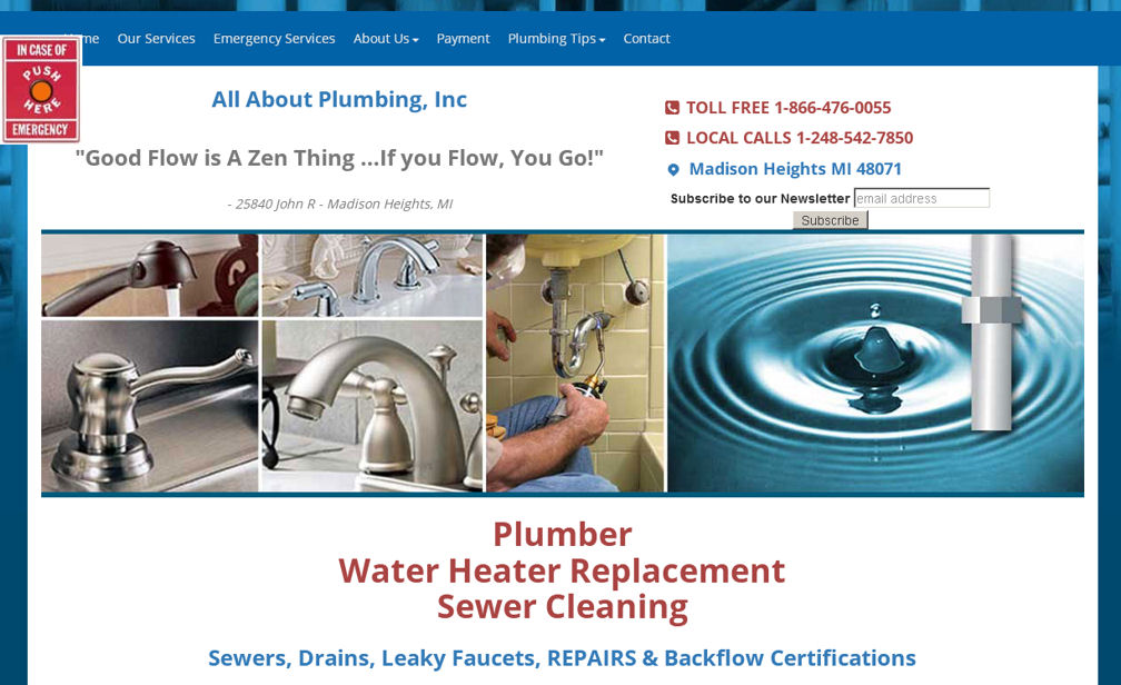 All About Plumbing